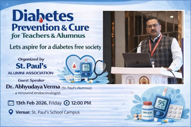 Diabetes Prevention & Cure event poster